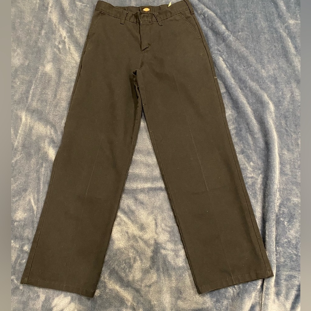 dickies kids straight pants (navy blue)